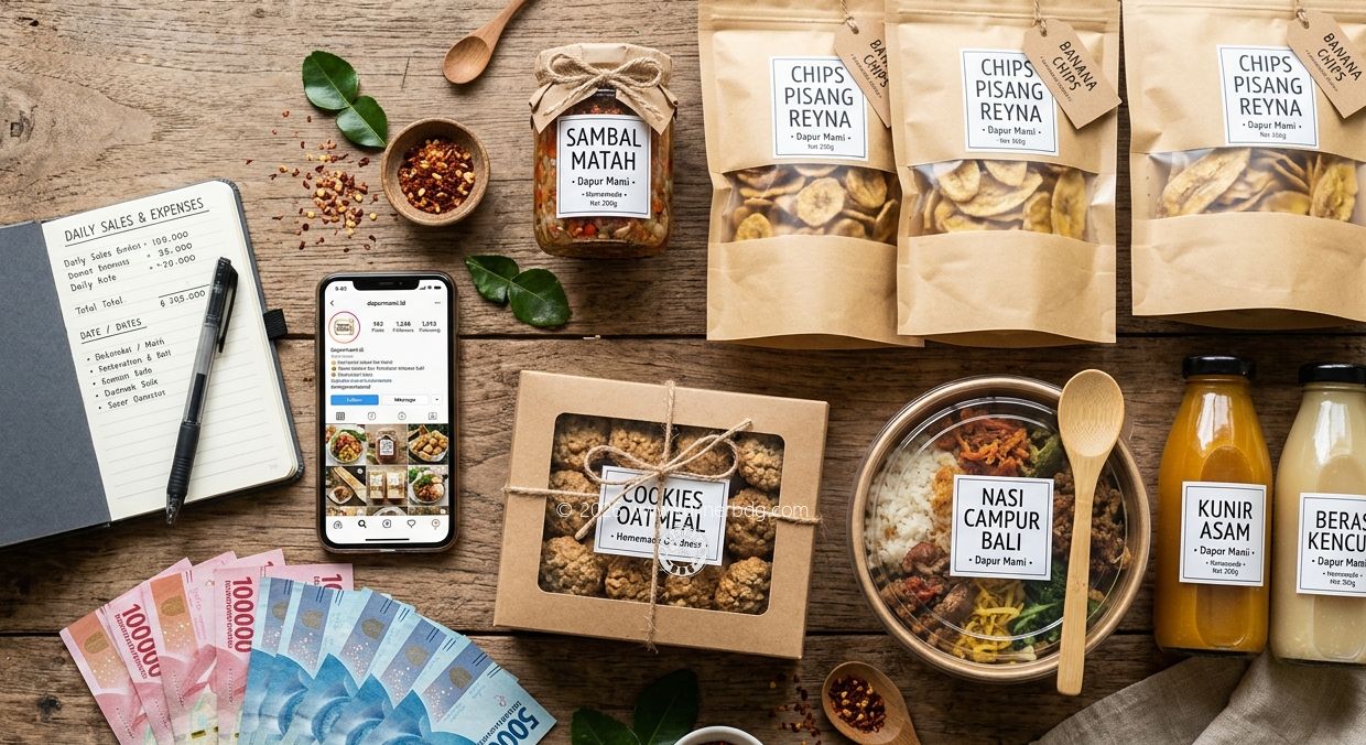 10 Ide Bisnis Kuliner Rumahan Modal di Bawah 500 Ribu
