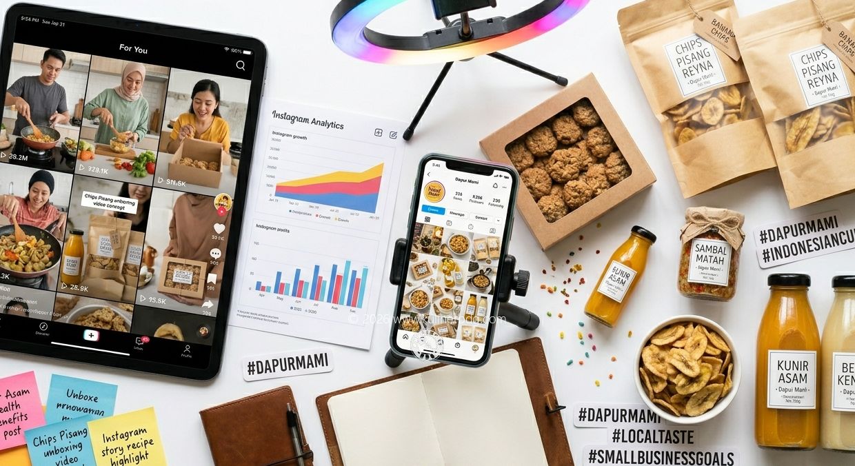 Strategi Marketing Media Sosial untuk Bisnis Kuliner Rumahan