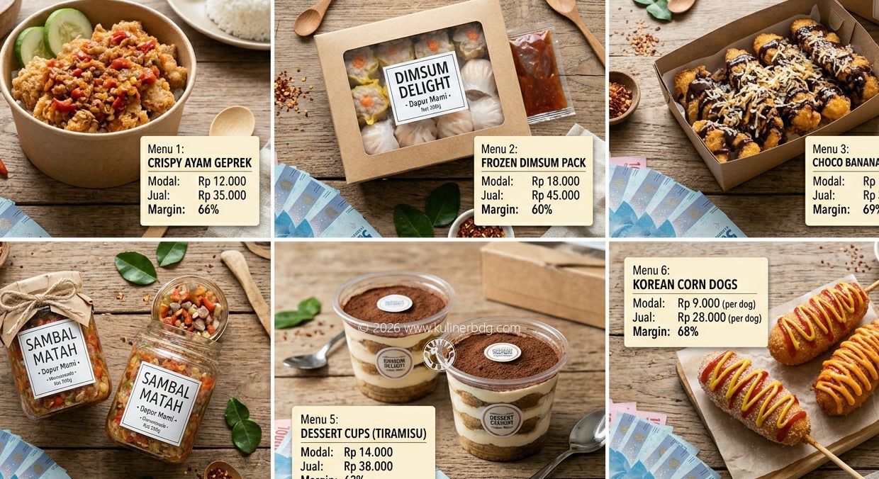 Resep Anti Gagal untuk Jualan: Menu Simpel yang Margin-nya Gede