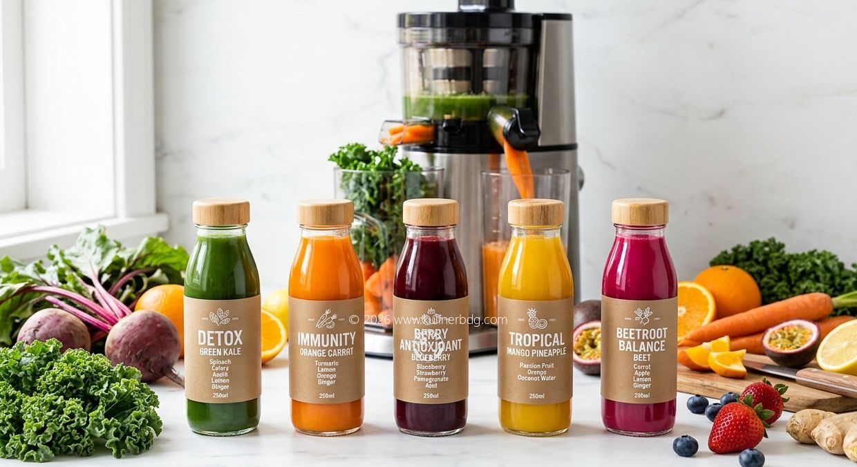 Bisnis Jus Cold-Pressed dari Rumah: Tren Sehat yang Menguntungkan