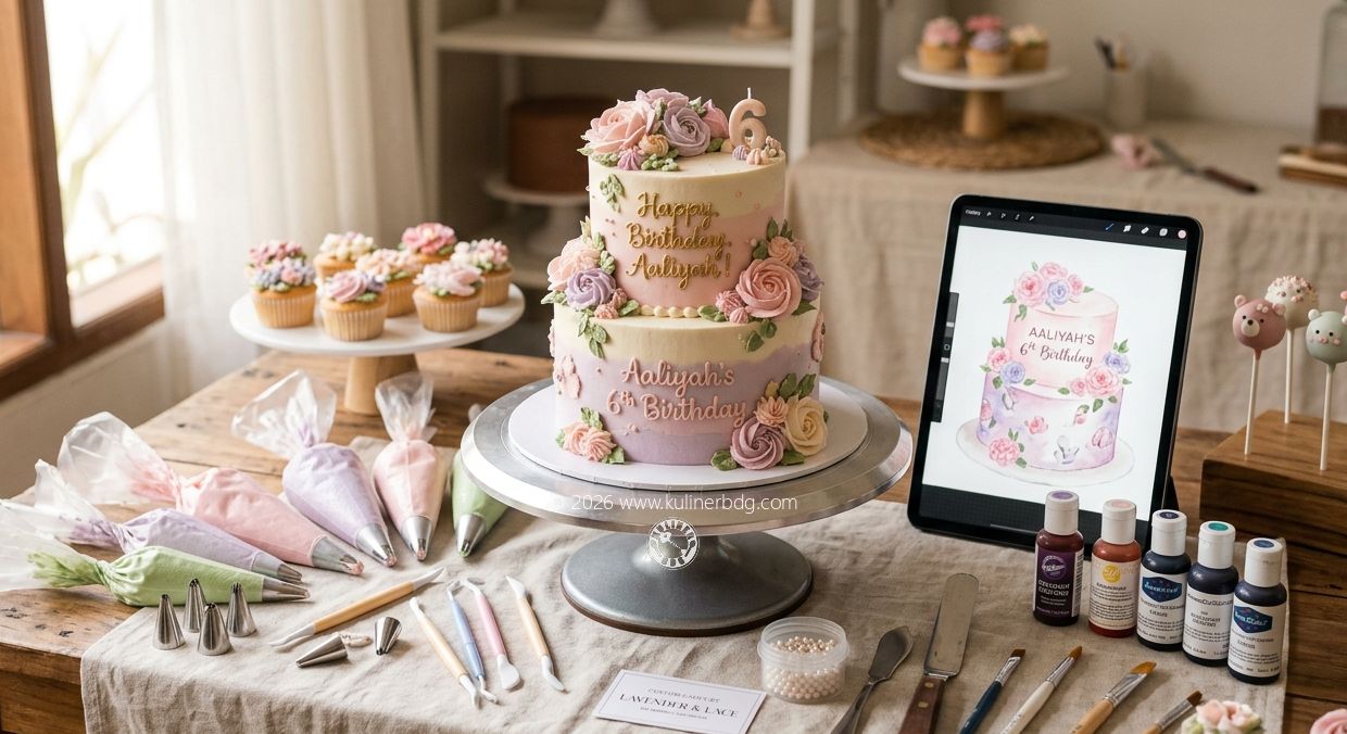 Cuan dari Kue Ulang Tahun Custom: Bisnis Seni yang Menghasilkan
