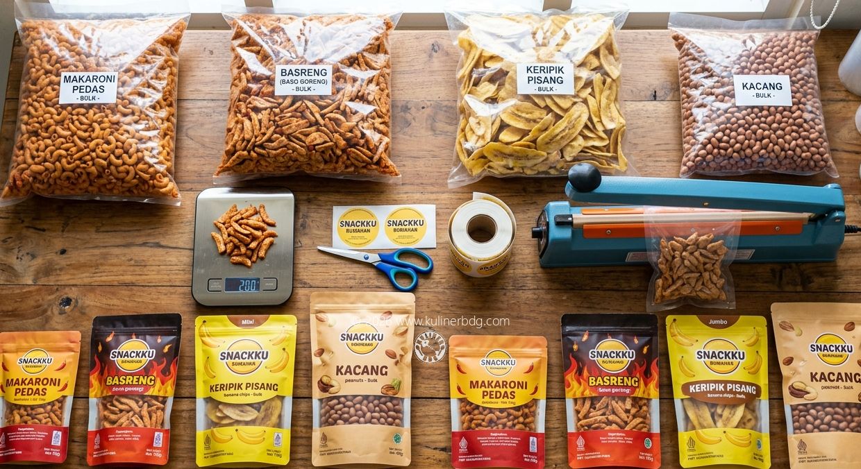 Bisnis Snack Kiloan: Jualan Camilan Modal Kecil Untung Berlipat