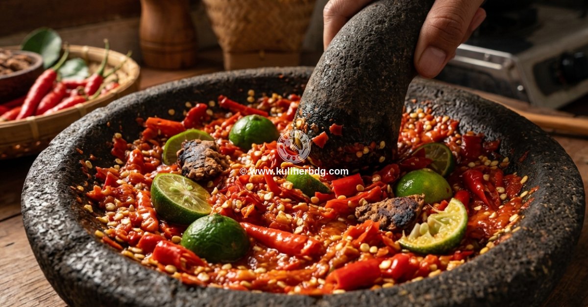 Cara Membuat Sambal Dadak Khas Sunda yang Segar dan Pedas Nendang