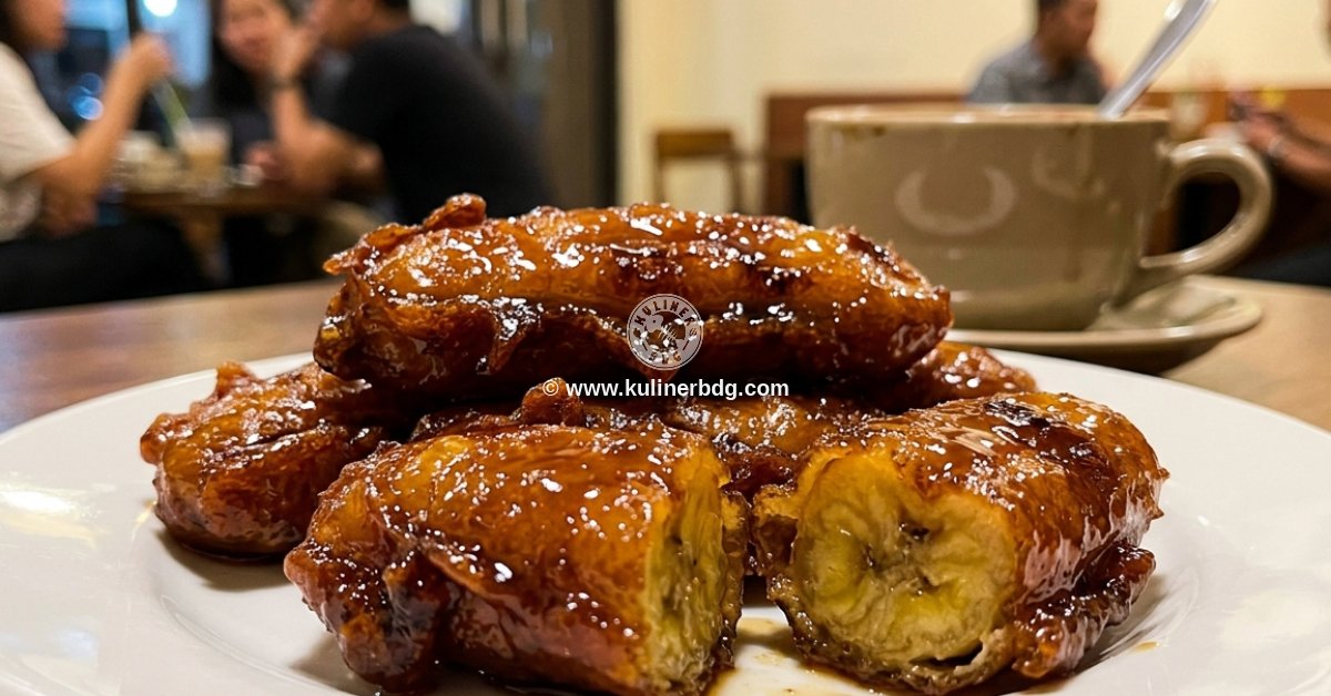Resep Pisang Goreng Madu ala Kafe Bandung yang Manis Legit enak