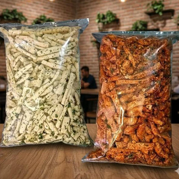 PROMO 2 BUNGKUS BASRENG 2 RASA STIK BASRENG PEDAS - ASIN  KRIUK ASLI BANDUNG SERBA 100 GRAM