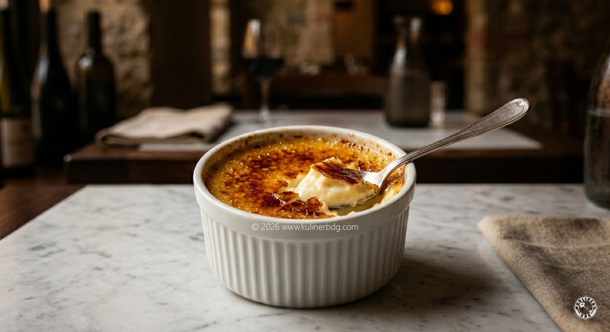 Resep Crème Brûlée Klasik Prancis - KulinerBDG