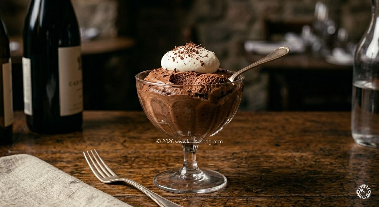 Mousse Cokelat Lembut