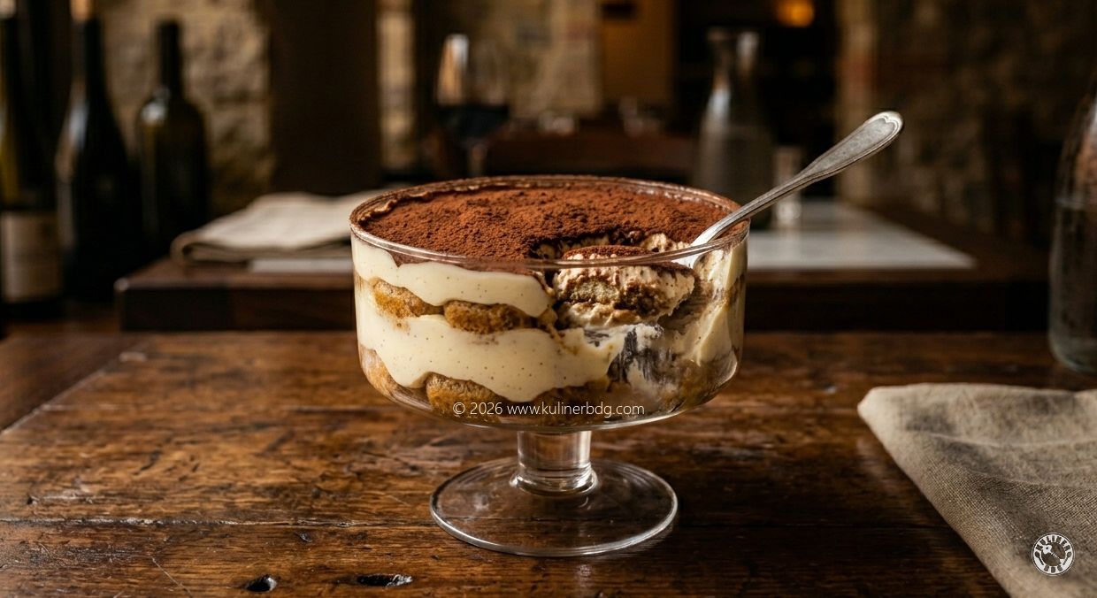 Resep Tiramisu Tanpa Telur Mentah - KulinerBDG