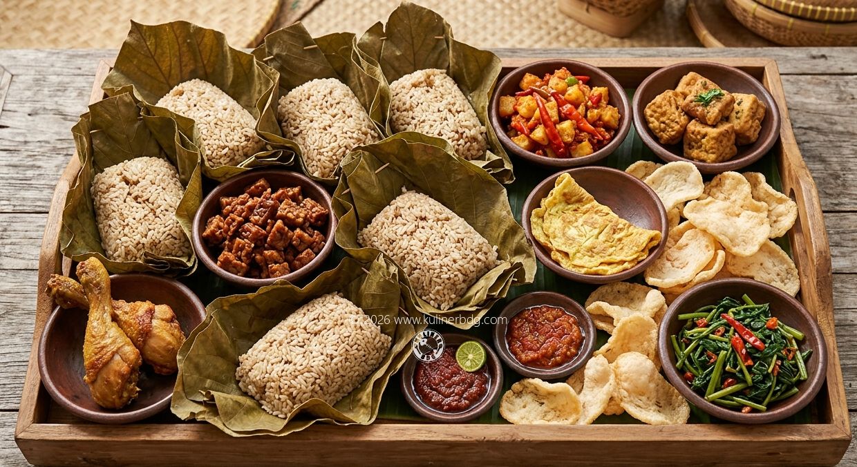 Resep Nasi Jamblang - KulinerBDG