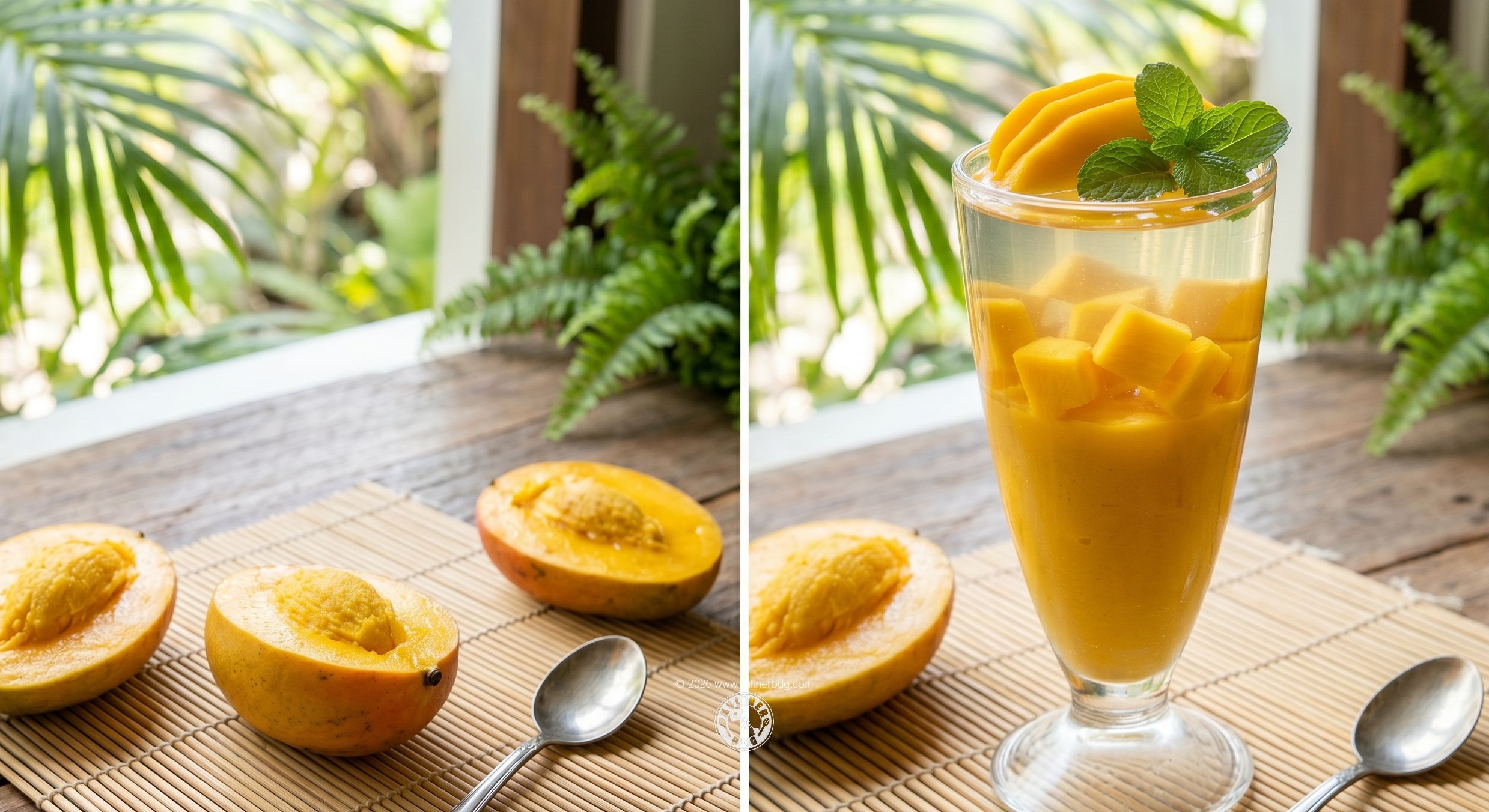 Puding Mangga Segar