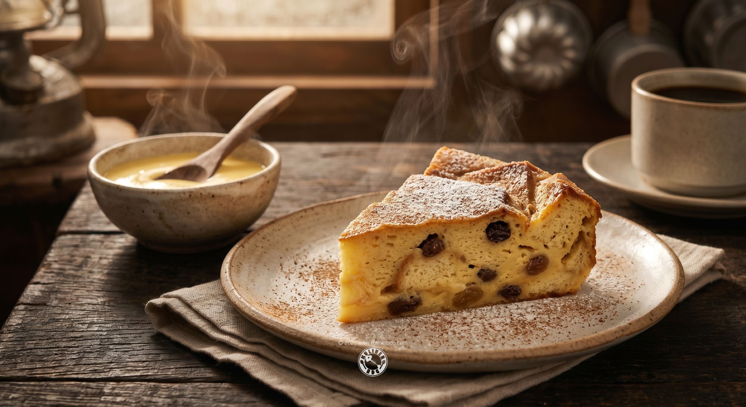 Puding Roti Tawar (Bread Pudding)
