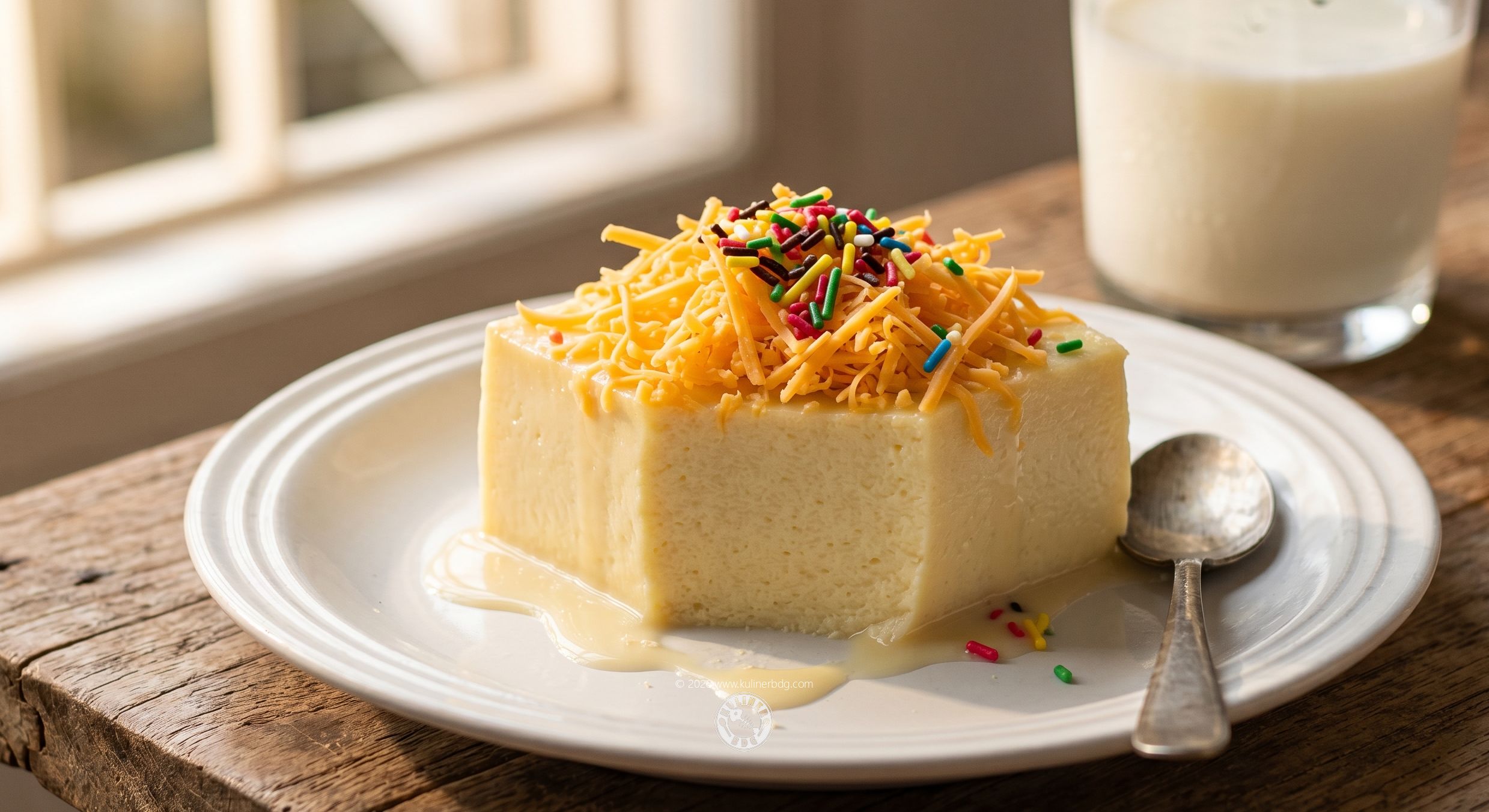 Puding Susu Keju