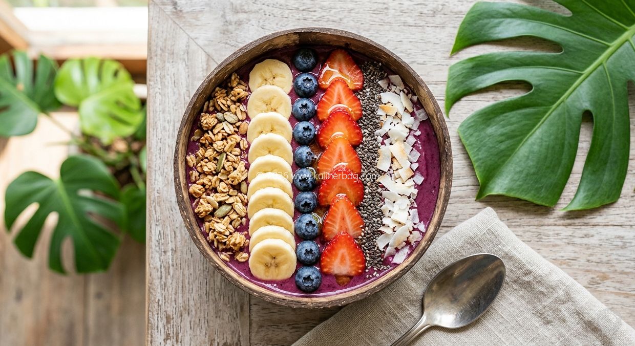 Resep Acai Bowl Granola - KulinerBDG
