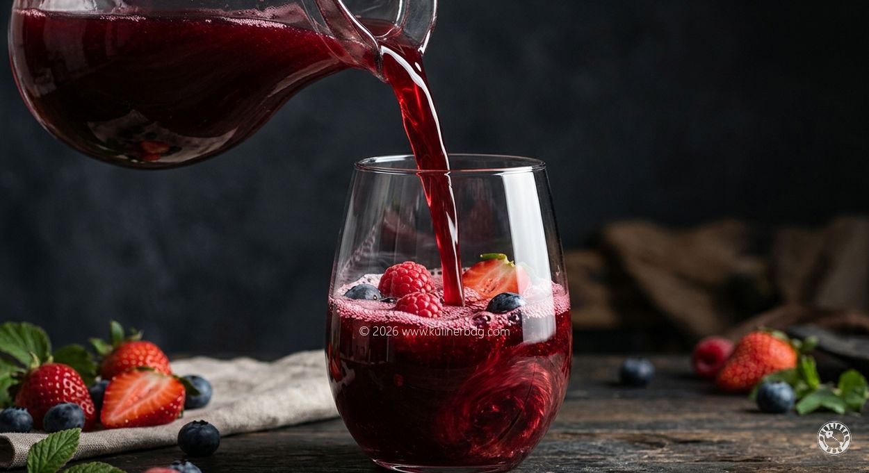 Resep Berry Collagen Glow Juice - KulinerBDG