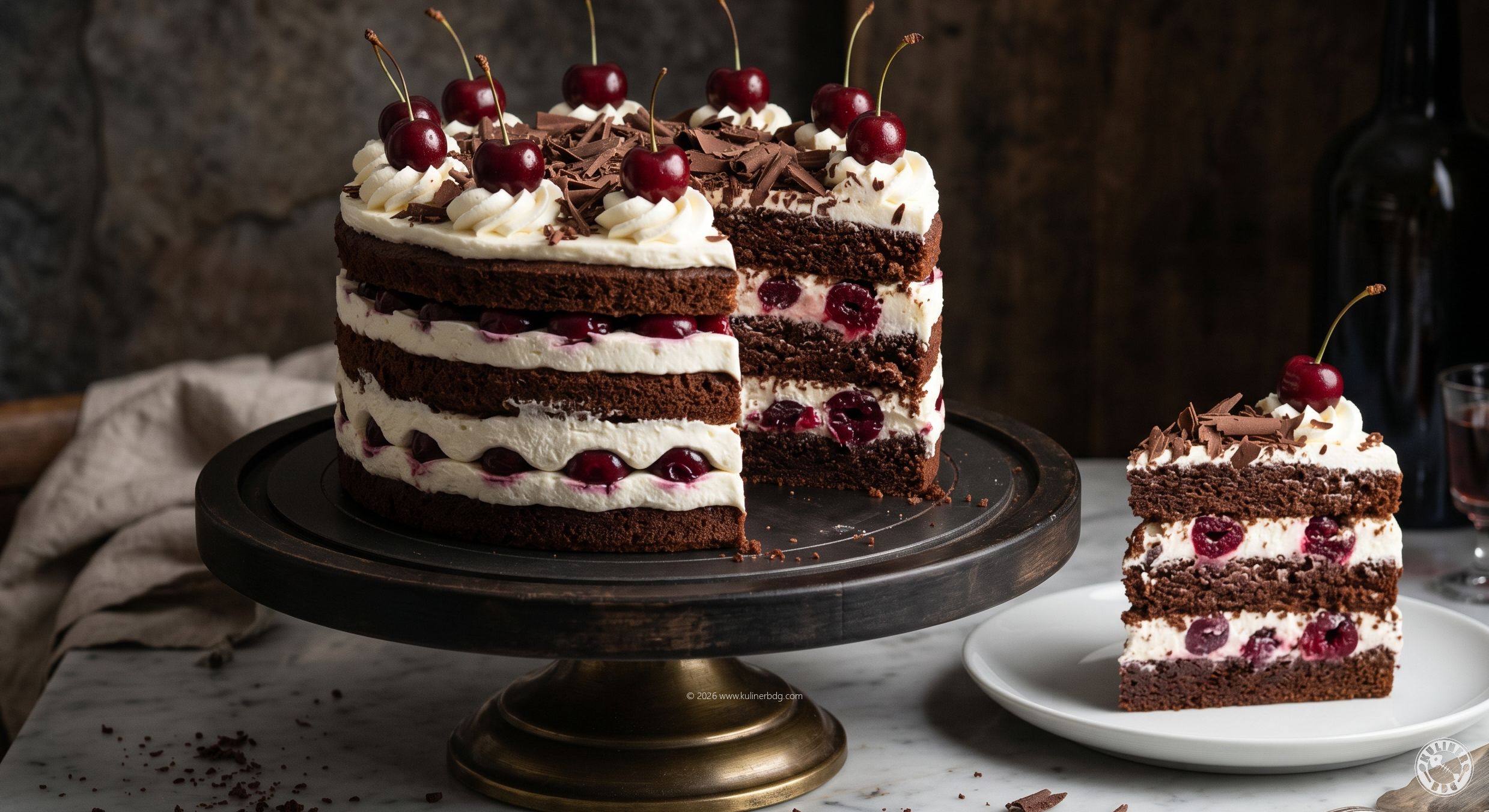 Resep Black Forest Torte - KulinerBDG