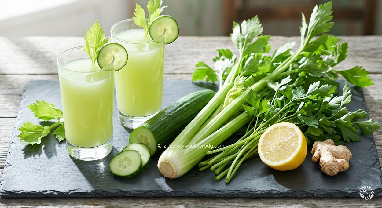 Resep Cucumber Celery Kidney Cleanse Juice - KulinerBDG