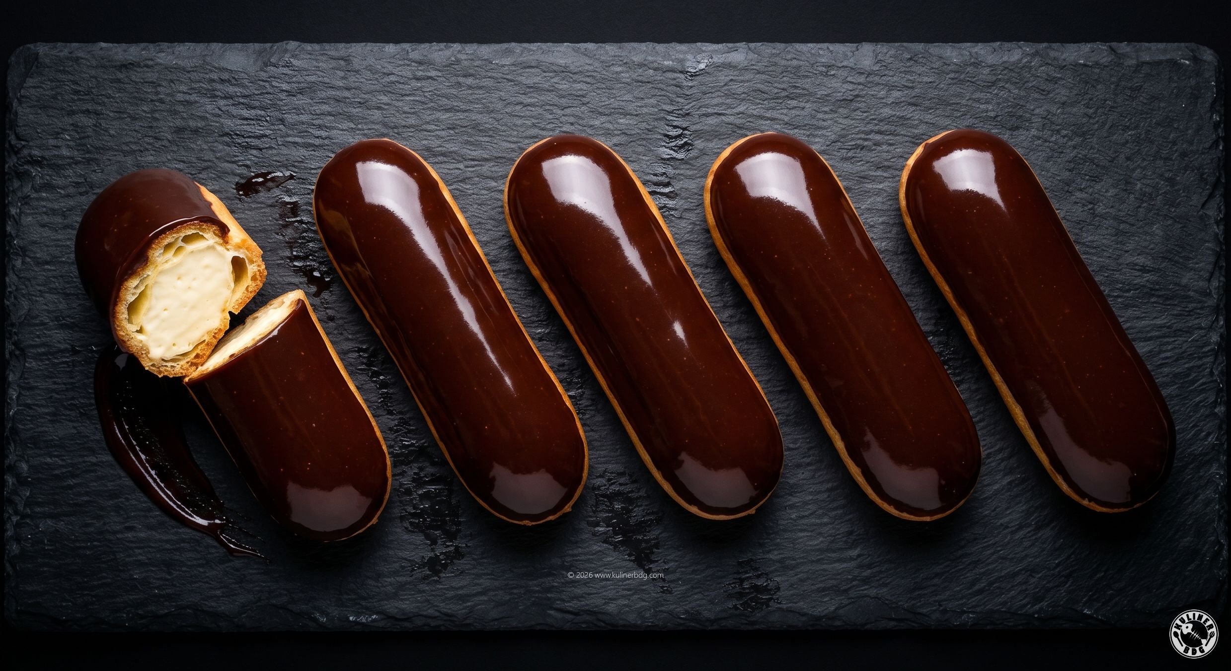 Resep Éclair Coklat - KulinerBDG
