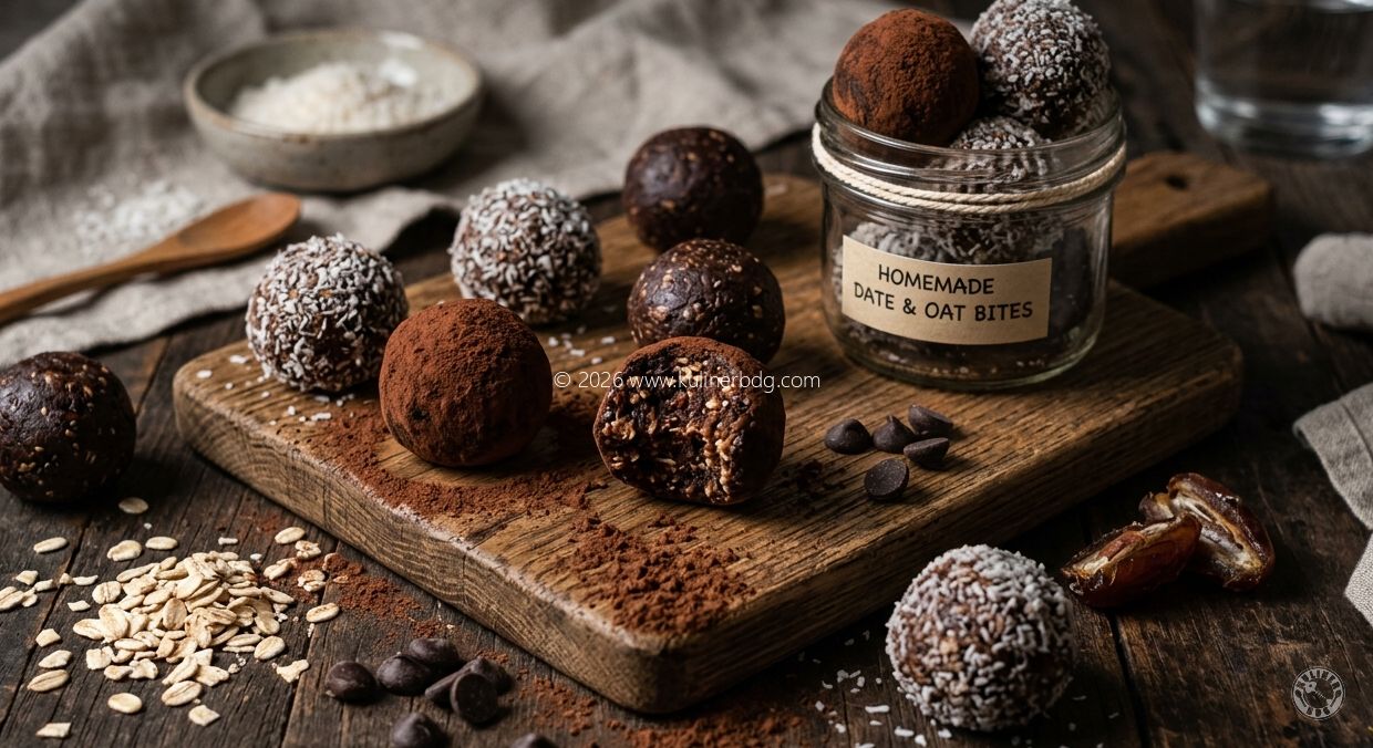 Resep Energy Bites Kurma Coklat - KulinerBDG