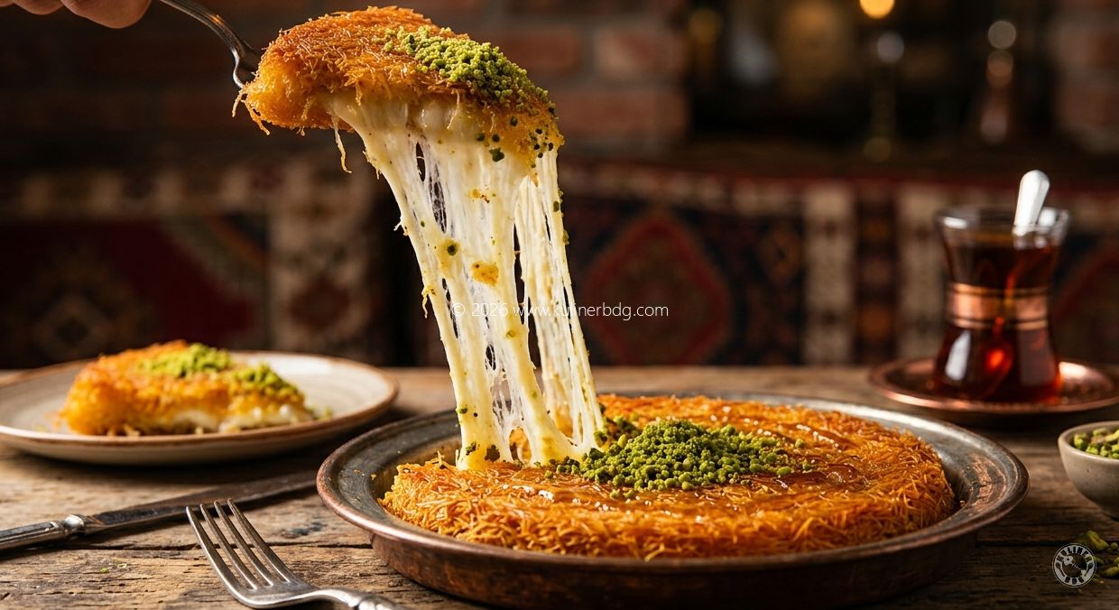 Resep Kunefe Keju Meleleh - KulinerBDG