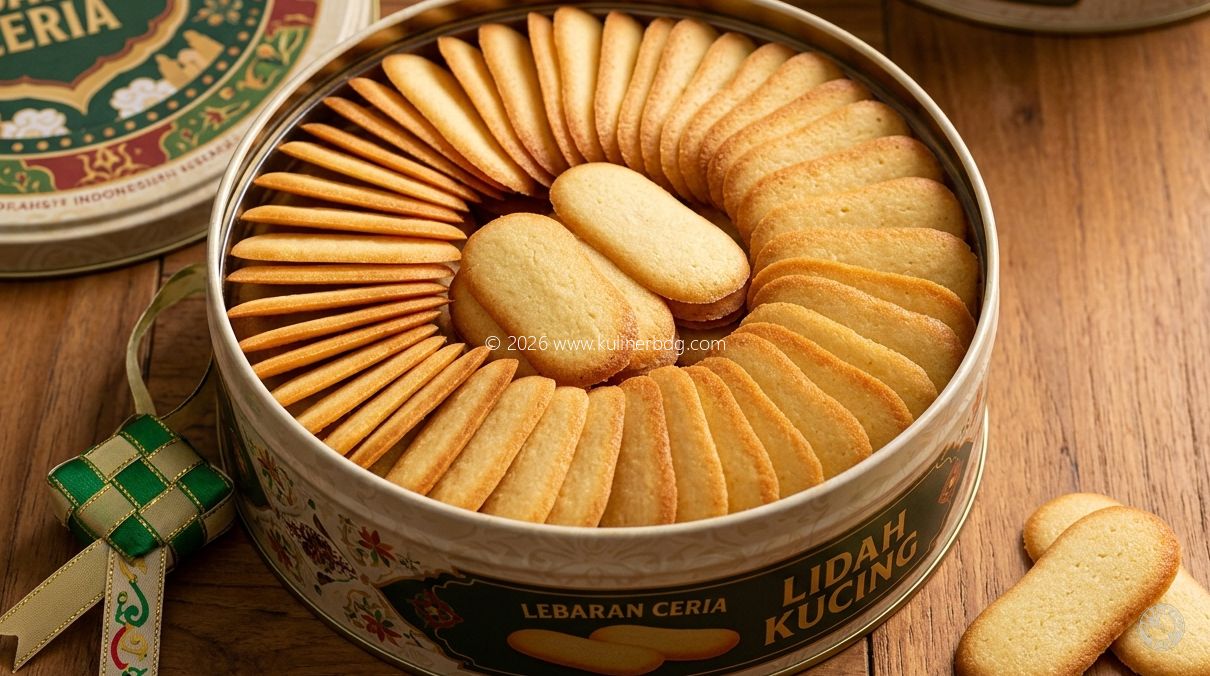 Resep Lidah Kucing Vanilla - KulinerBDG