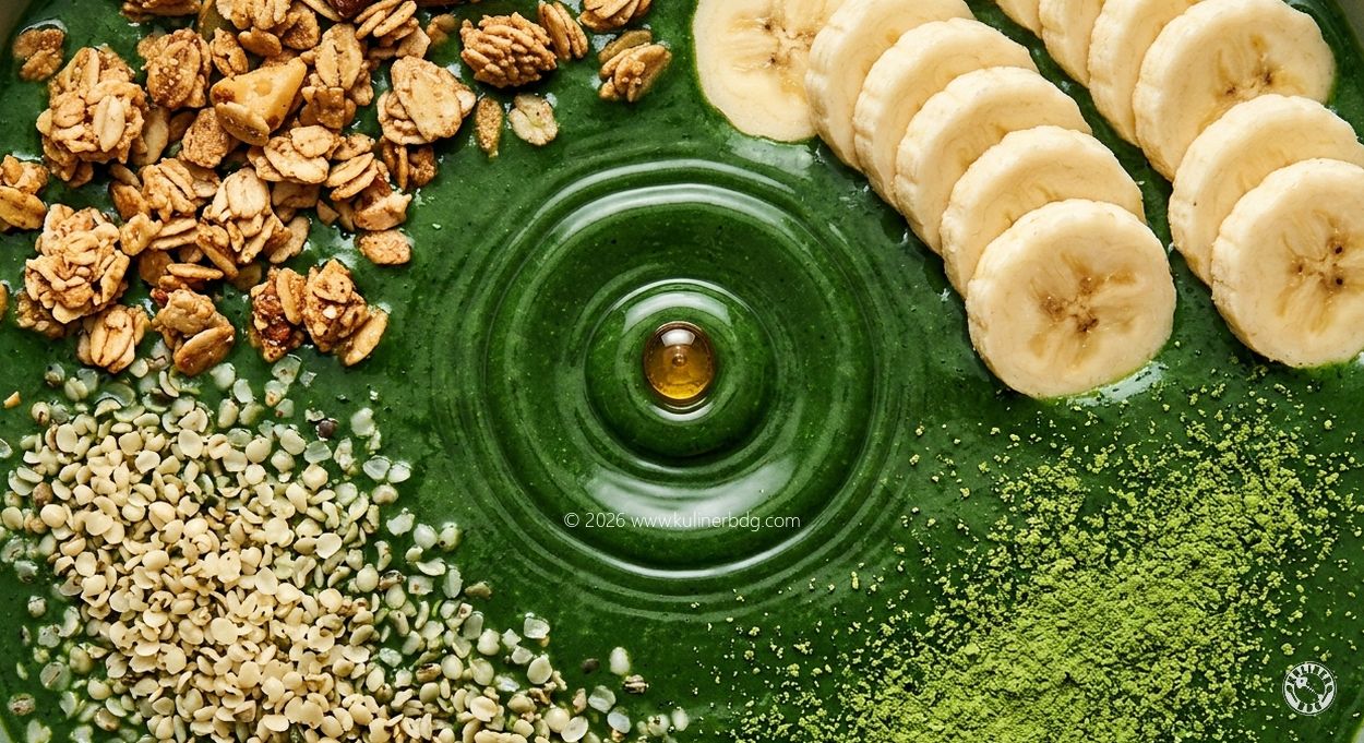 Resep Moringa Banana Hemp Power Smoothie - KulinerBDG
