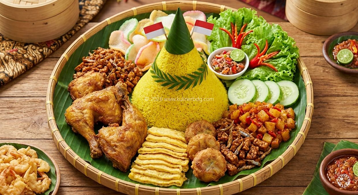 Resep Nasi Kuning Komplit - KulinerBDG