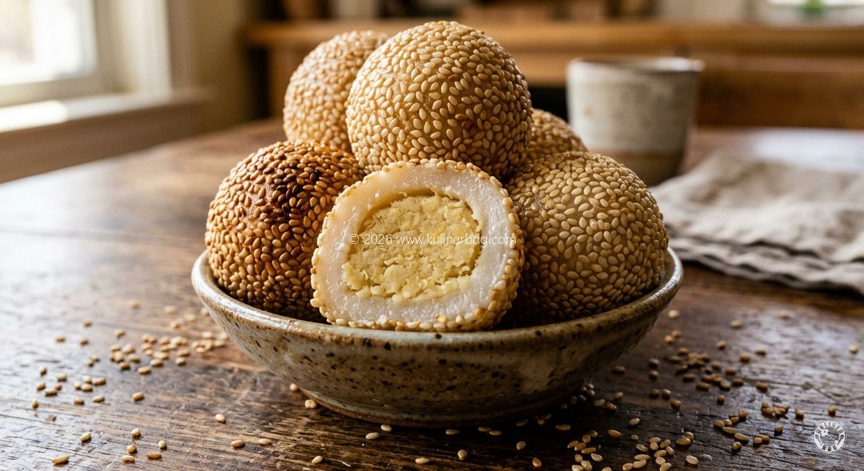Resep Onde-Onde Wijen - KulinerBDG