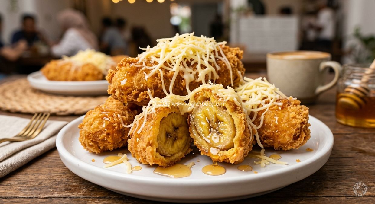 Resep Pisang Goreng Crispy Madu - KulinerBDG