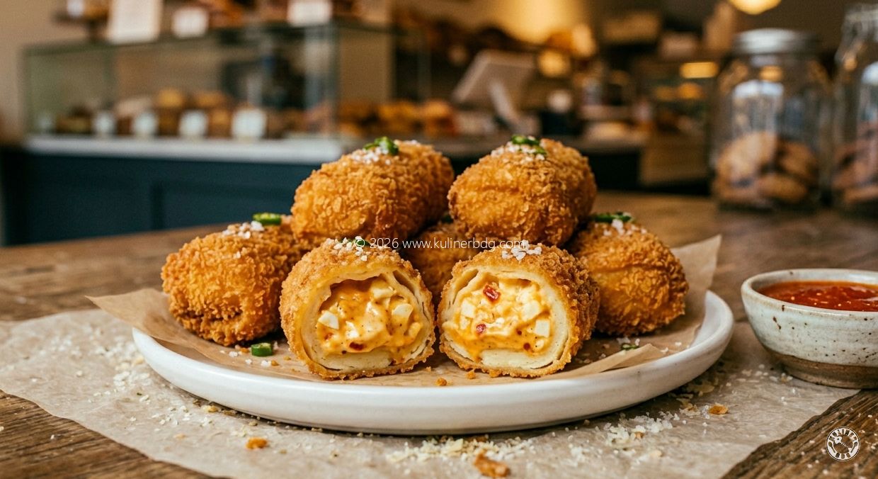 Resep Risol Mayo Telur Pedas - KulinerBDG