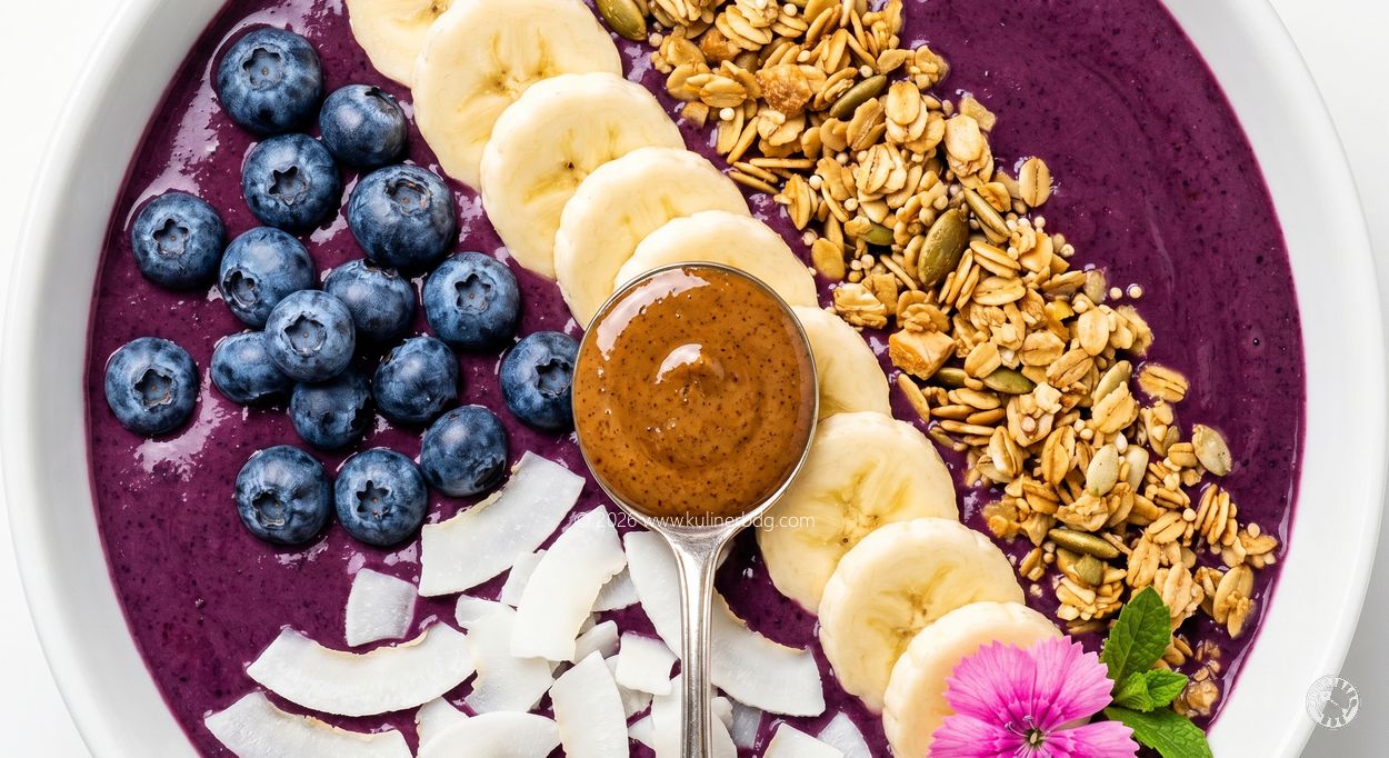 Resep Smoothie Bowl Acai - KulinerBDG