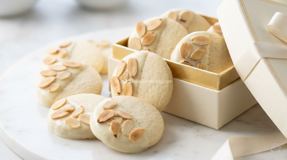 Resep Kue Snow White Almond - KulinerBDG