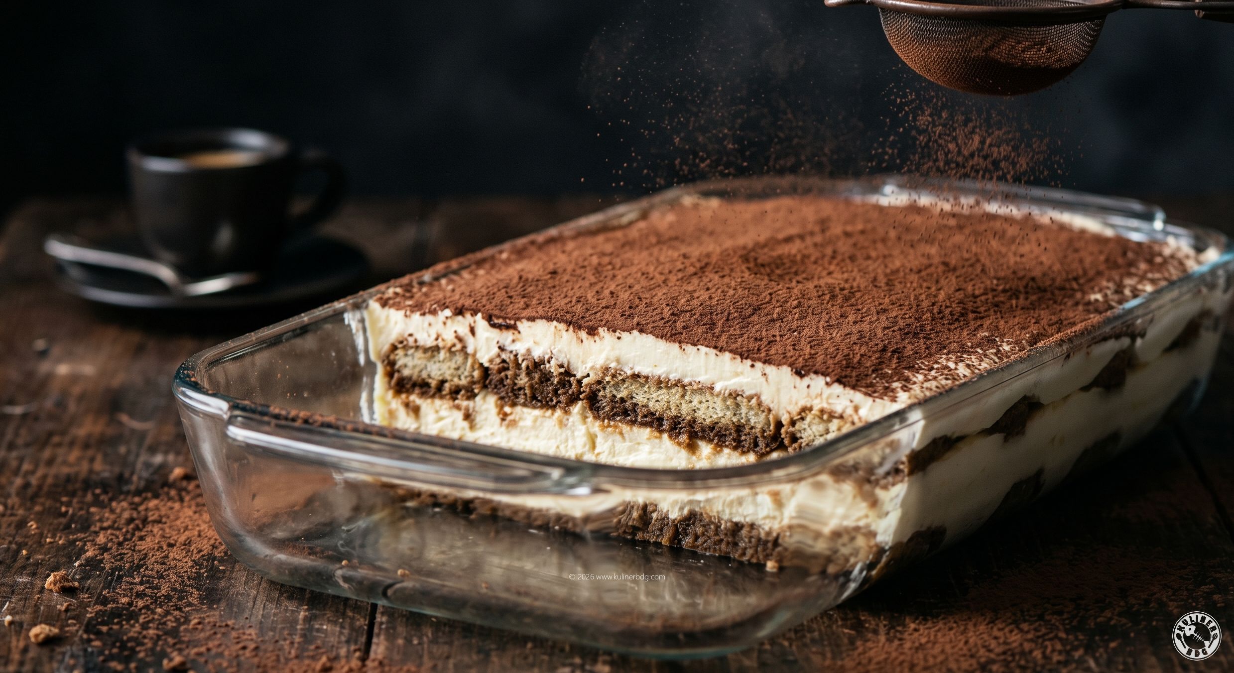 Resep Tiramisu Klasik - KulinerBDG