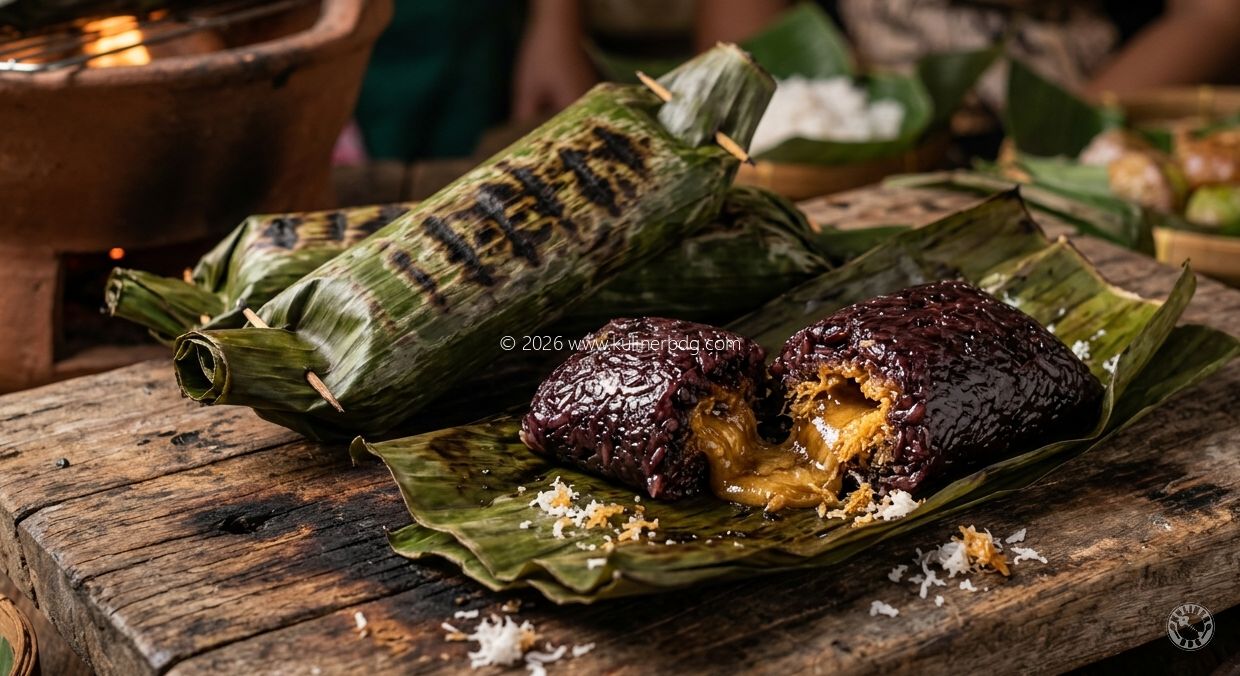 Resep Ulen Ketan Hitam - KulinerBDG