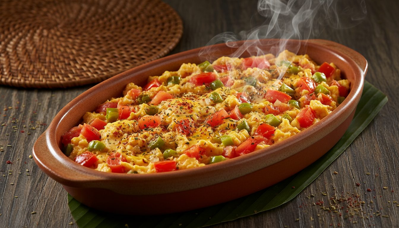 Menemen Turki - Telur Orak-arik Tomat Paprika