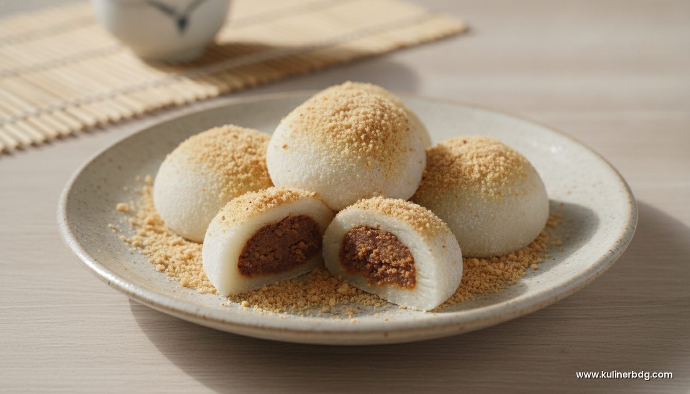 Mochi Isi Kacang Merah Kenyal Lembut