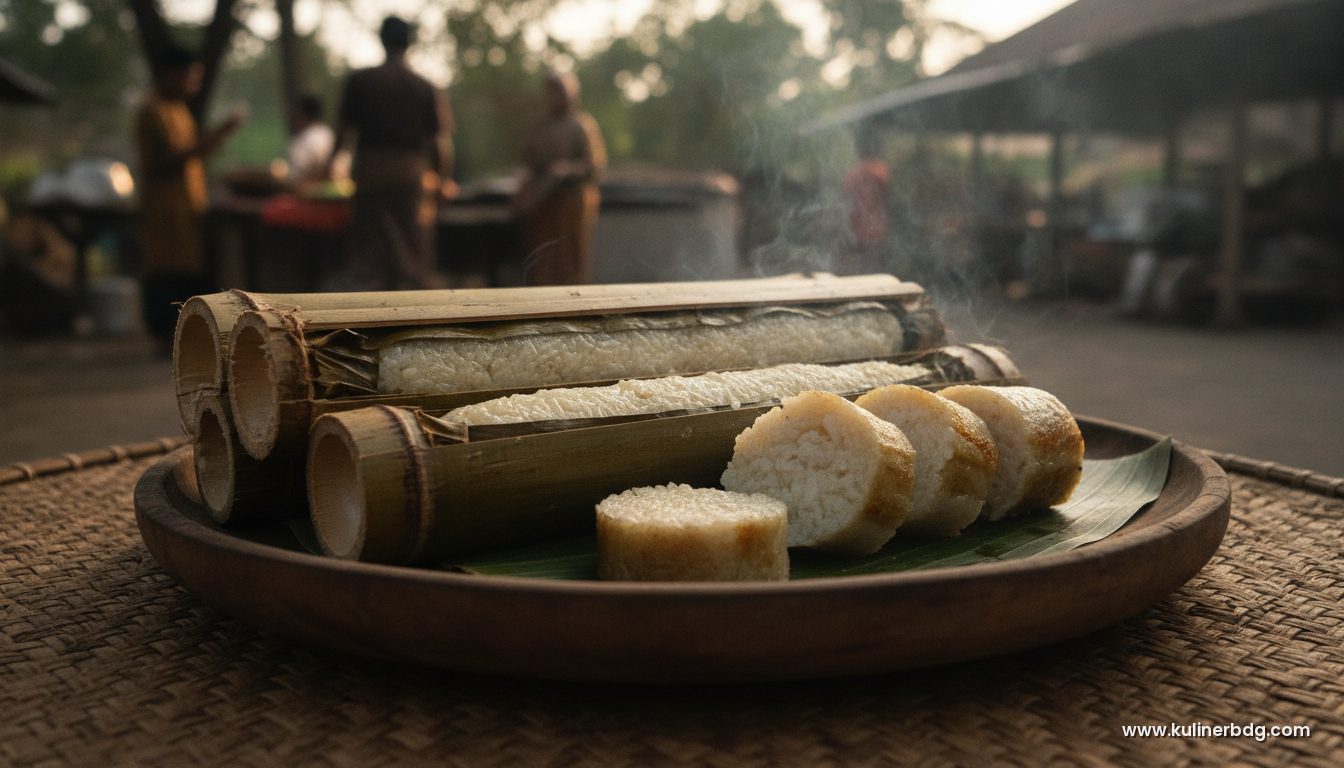 Lemang Bambu Ketan Santan