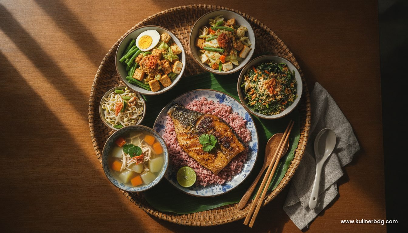 Diet Sehat Lewat Piring Warna-Warni ala Pasar Tradisional