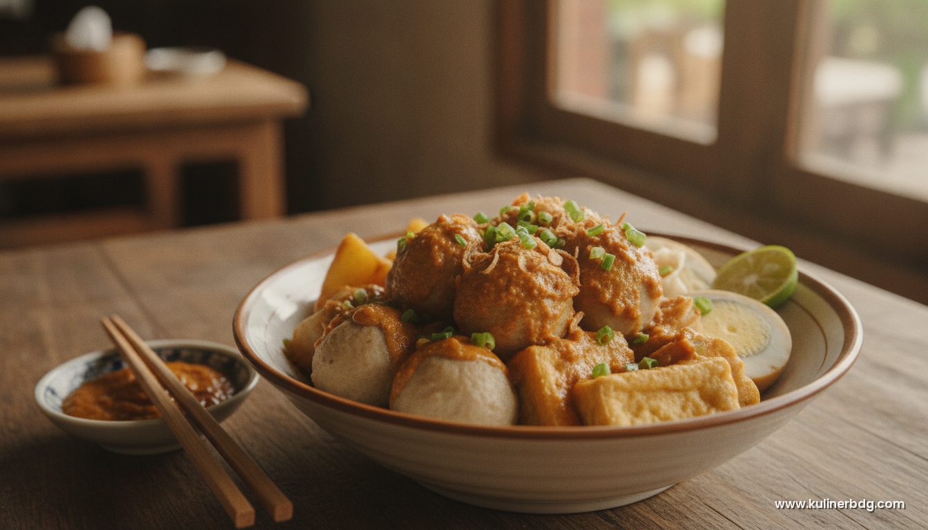 Batagor, Cuanki, dan Baso Tahu: Kisah Nyeleneh Camilan Bandung