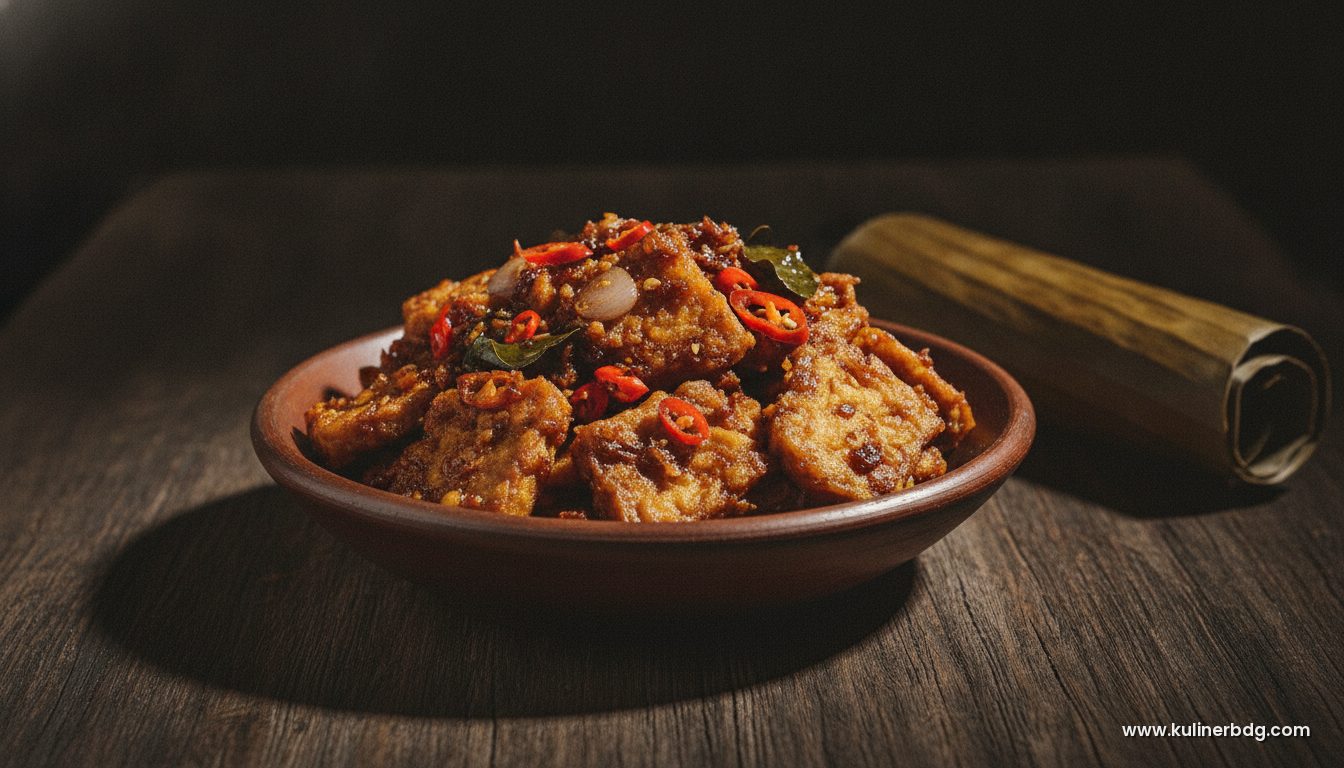 Tumis Tempe Kecap Kering, Bekal Kerja Anti Bosan