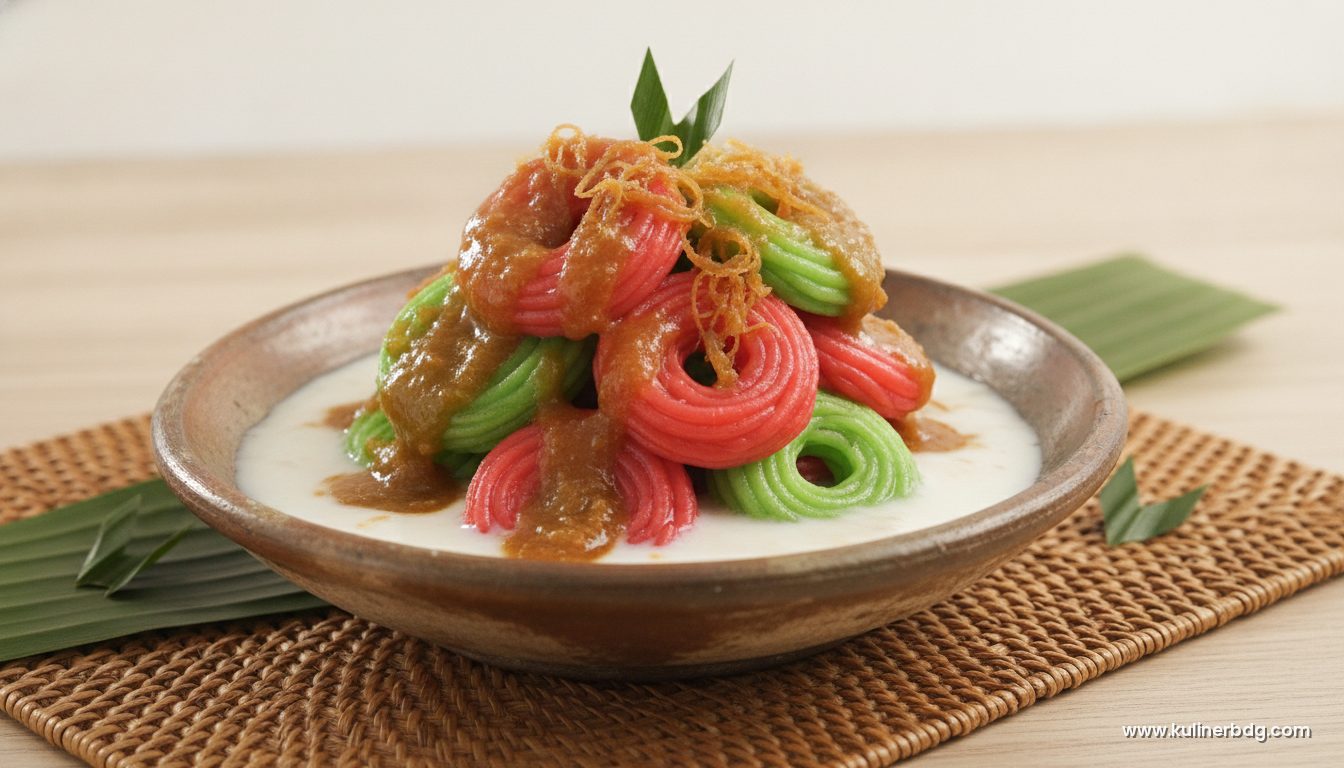 Kue Putu Mayang Gula Merah, Kenyal Gurih Legit Khas Nusantara