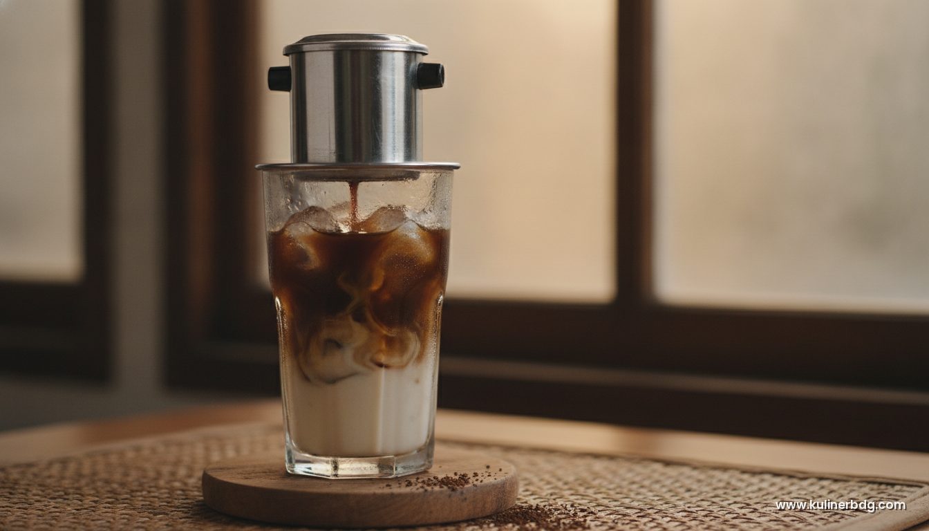 Kopi Vietnam Drip Susu Kental Manis (Ca Phe Sua Da)