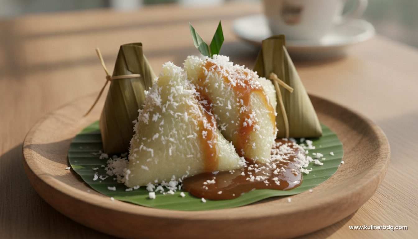 Kue Lupis Ketan Gula Merah, Kenyal Gurih Legit Khas Nusantara